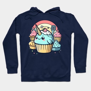 Narwhal Nibbles Muffin Hoodie